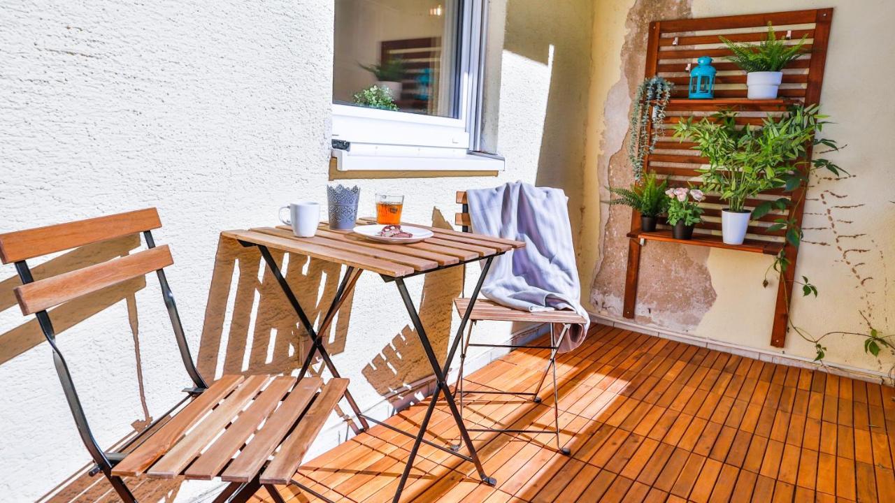 Studio Hirsch56 - Zentral-Ruhig-Terrasse-Netflix 卡尔斯鲁厄 外观 照片