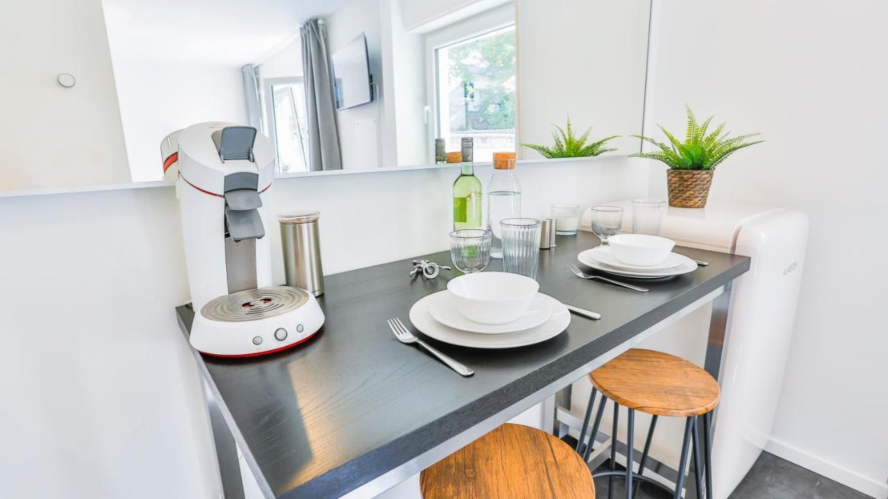 Studio Hirsch56 - Zentral-Ruhig-Terrasse-Netflix 卡尔斯鲁厄 外观 照片
